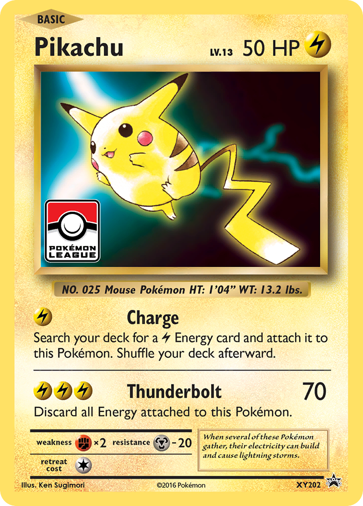 Pikachu (XY202) [XY: Black Star Promos] | Total Play