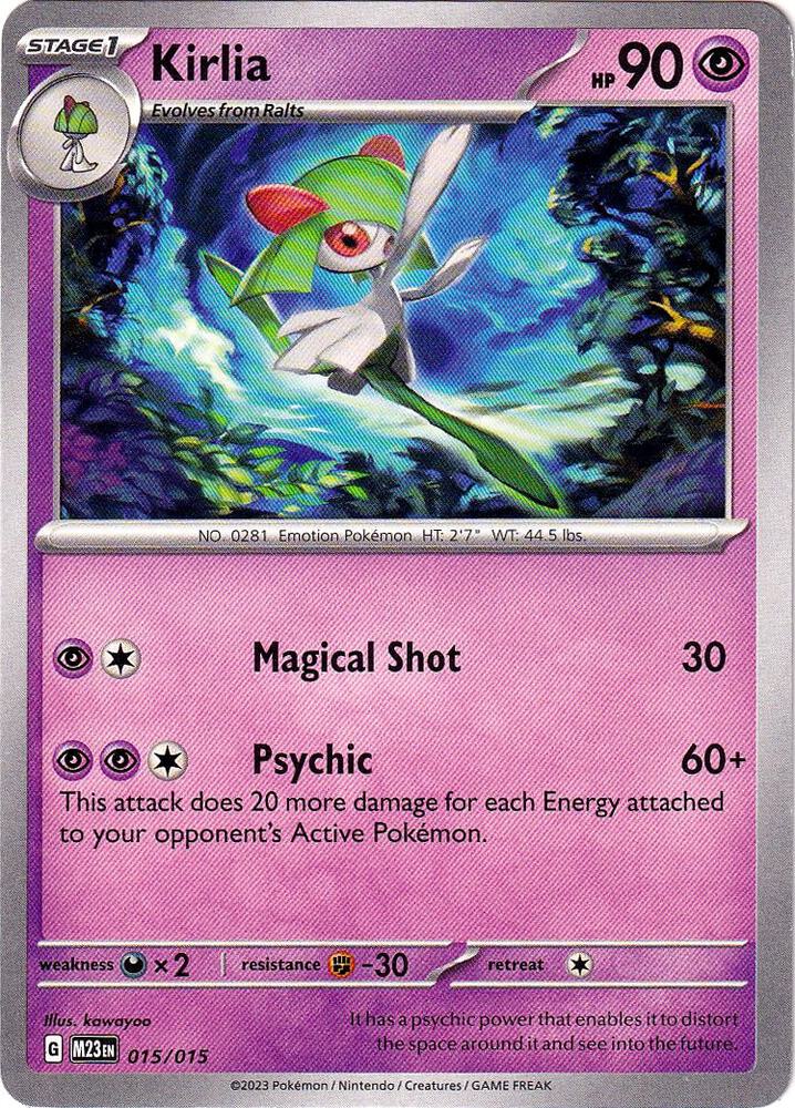 Kirlia (015/015) [McDonald's Promos: 2023 Collection] | Total Play