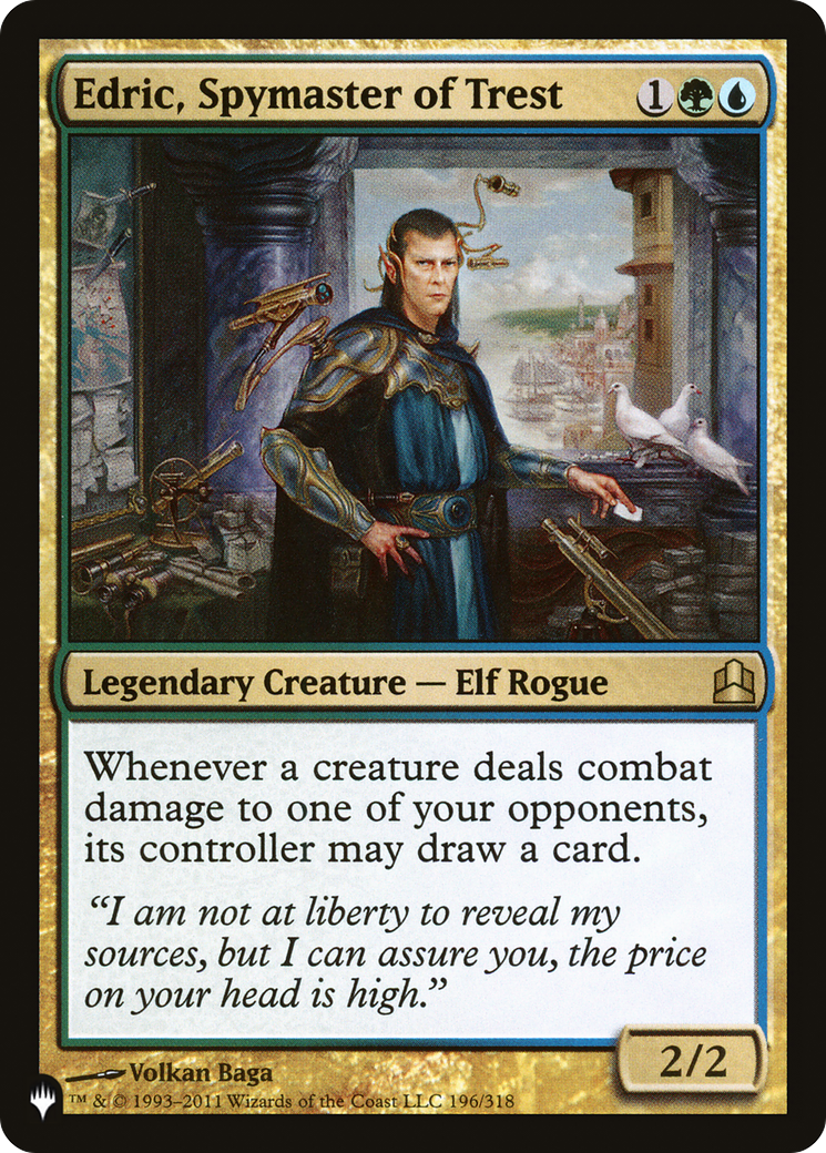 Edric, Spymaster of Trest [The List] | Total Play