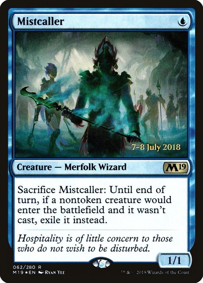 Mistcaller [Core Set 2019 Prerelease Promos] | Total Play