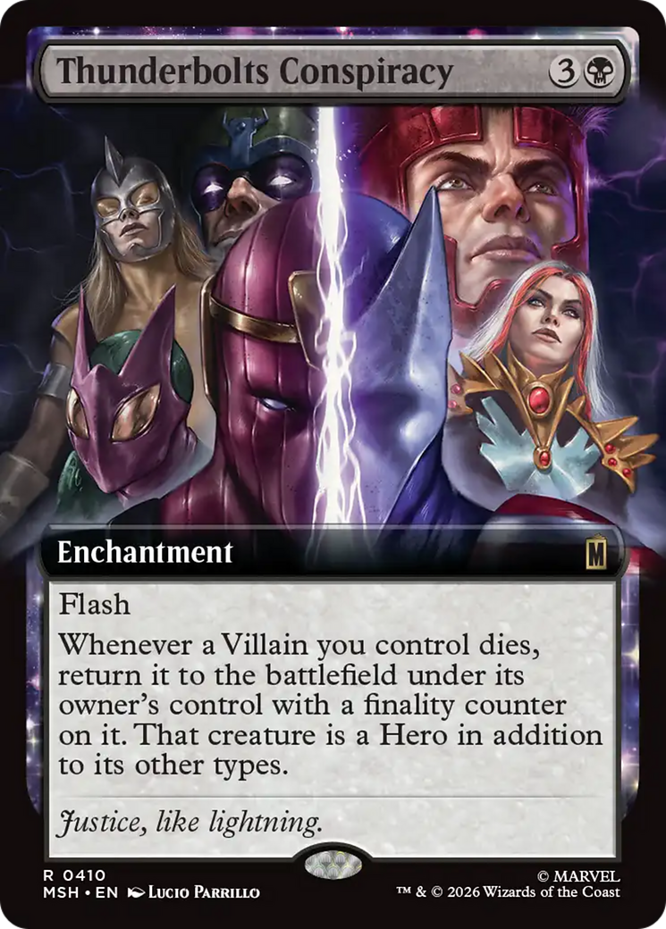 Thunderbolts Conspiracy (Extended Art) [Marvel Super Heroes] | Total Play
