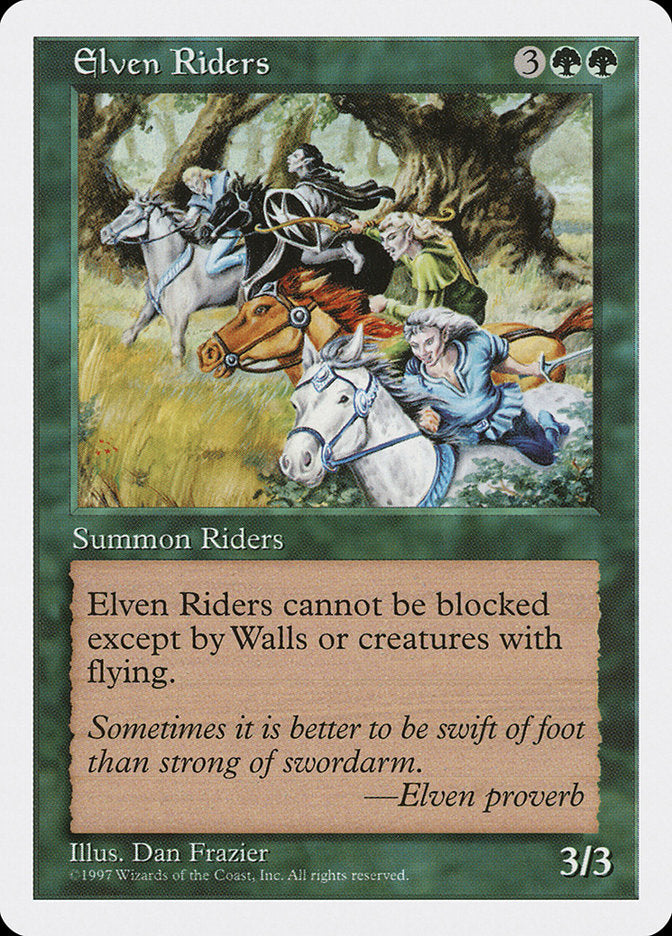 Elven Riders [Fifth Edition] | Total Play