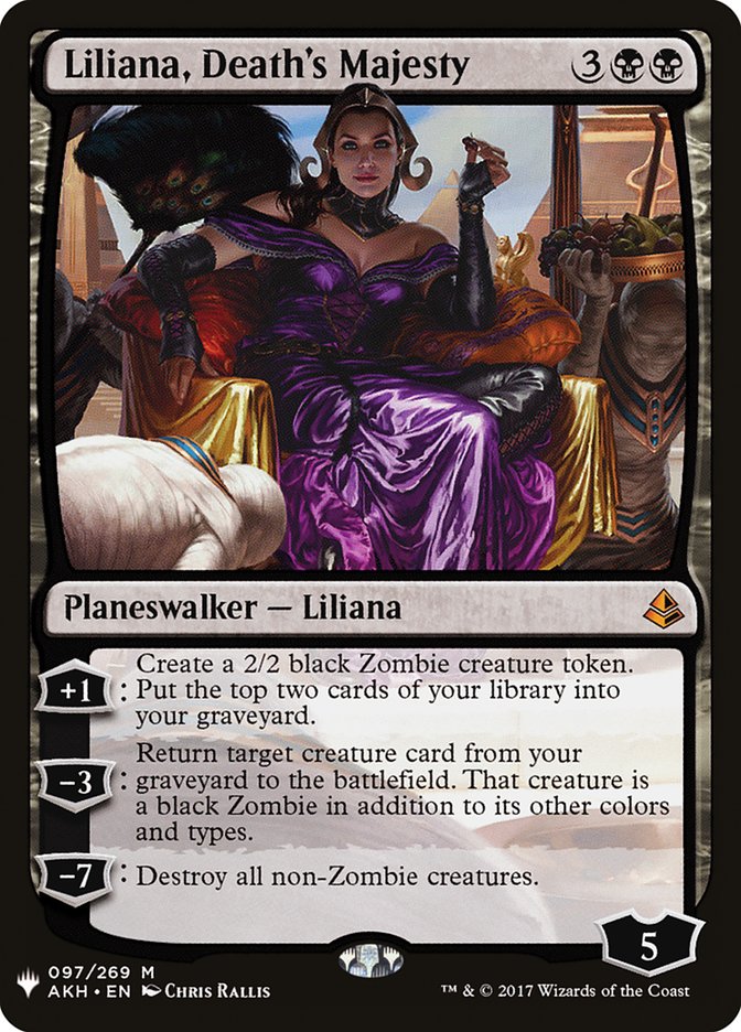 Liliana, Death's Majesty [The List] | Total Play