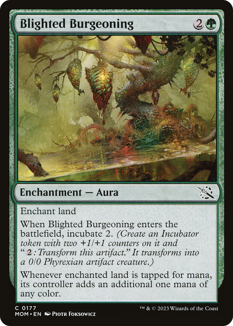 Blighted Burgeoning [March of the Machine] | Total Play