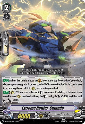 Extreme Battler, Sazanda (V-PR/0225EN) [V Promo Cards] | Total Play