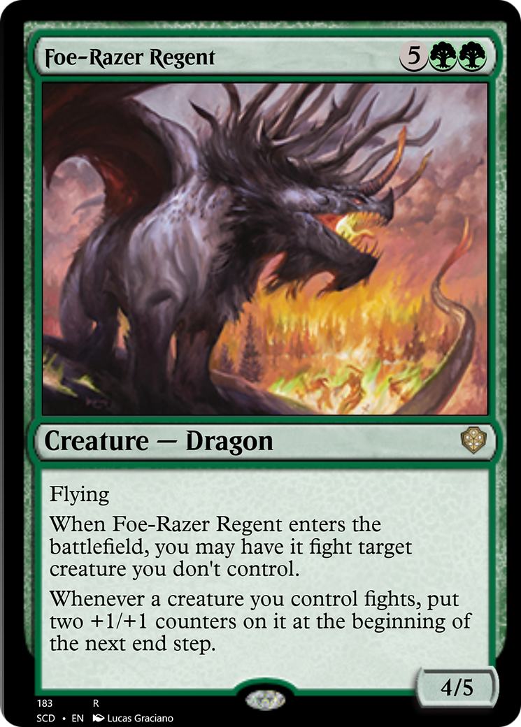 Foe-Razer Regent [Starter Commander Decks] | Total Play