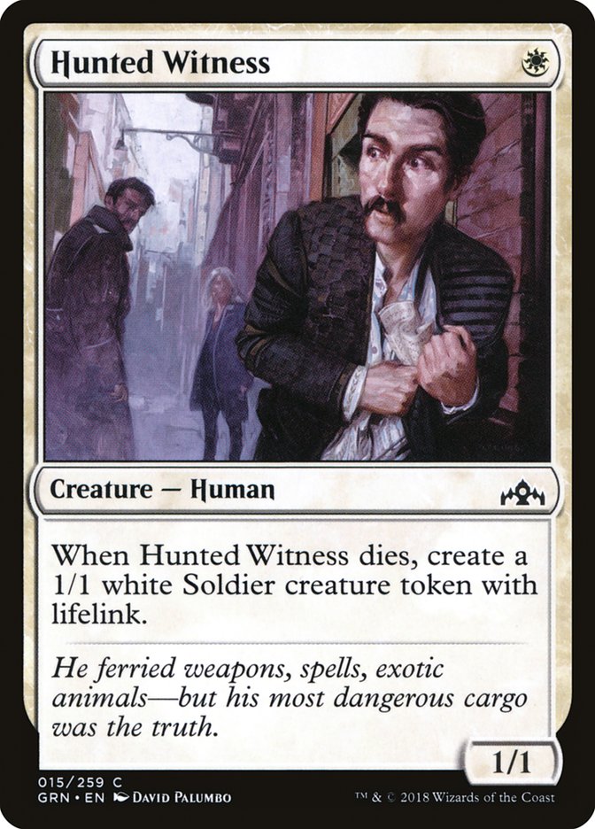 Hunted Witness [Guilds of Ravnica] | Total Play