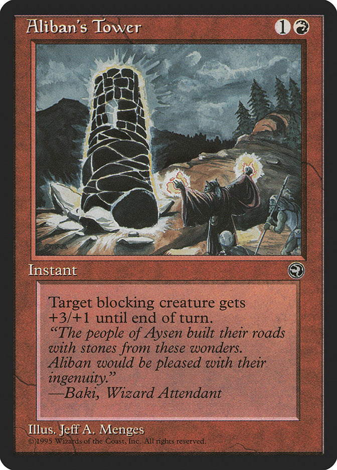 Aliban's Tower (Baki Flavor Text) [Homelands] | Total Play