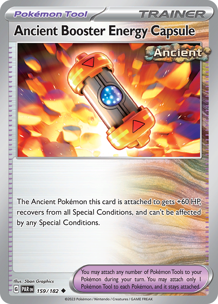Ancient Booster Energy Capsule (159/182) [Scarlet & Violet: Paradox Rift] | Total Play