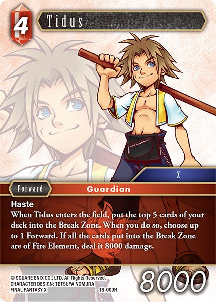 Tidus [Resurgence of Power] | Total Play
