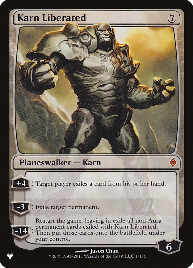 Karn Liberated [The List] | Total Play