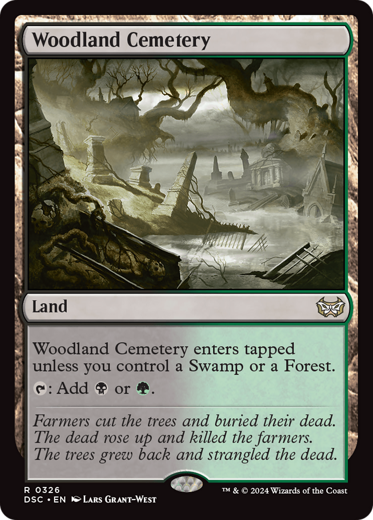 Woodland Cemetery [Duskmourn: House of Horror Commander] | Total Play