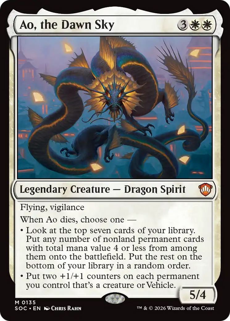 Ao, the Dawn Sky [Secrets of Strixhaven Commander] | Total Play