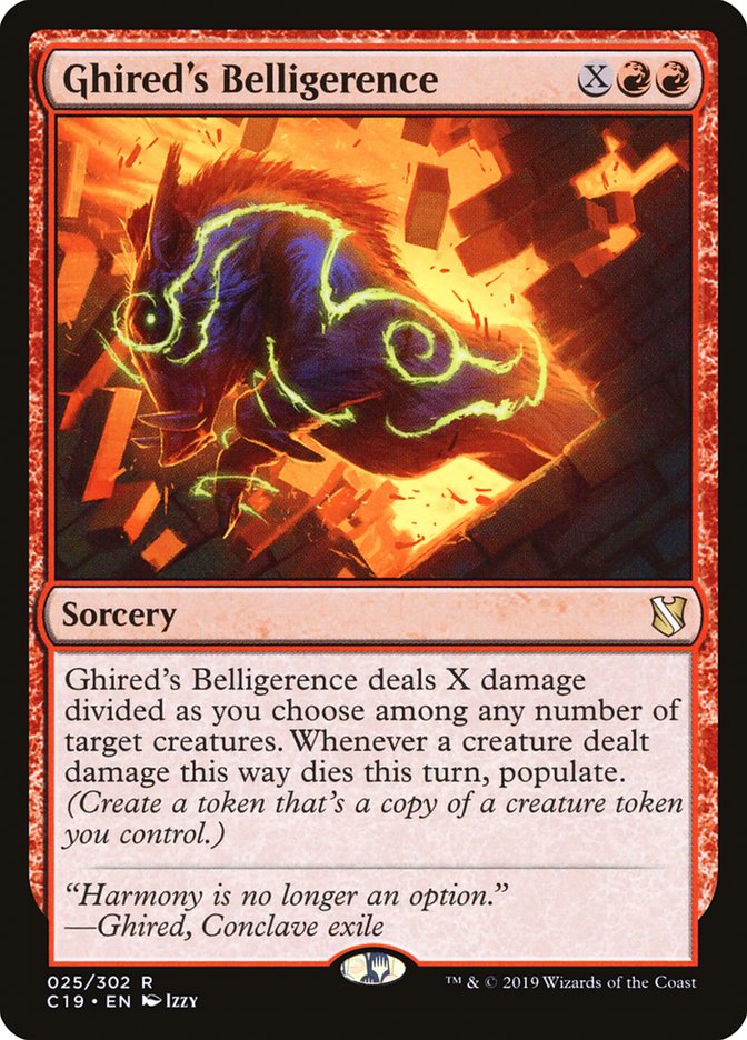 Ghired's Belligerence [Commander 2019] | Total Play