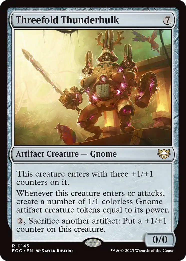 Threefold Thunderhulk [Edge of Eternities Commander] | Total Play
