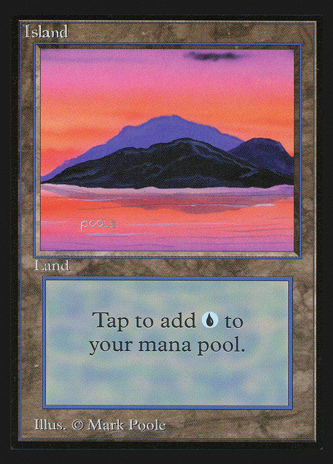 Island (Sunset / Signature on Left) [Collectors' Edition] | Total Play