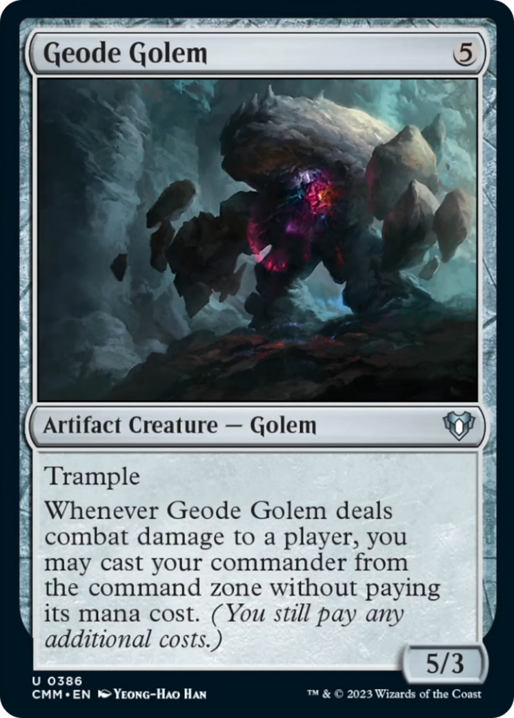 Geode Golem [Commander Masters] | Total Play