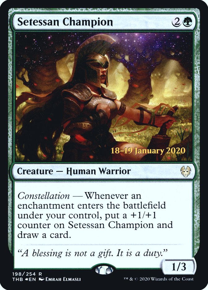 Setessan Champion [Theros Beyond Death Prerelease Promos] | Total Play