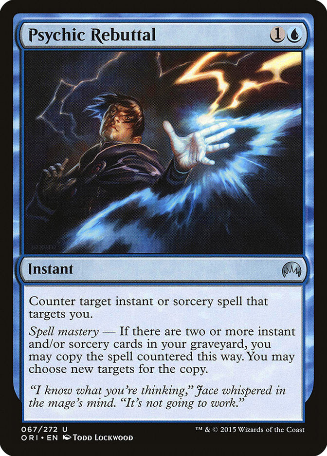 Psychic Rebuttal [Magic Origins] | Total Play