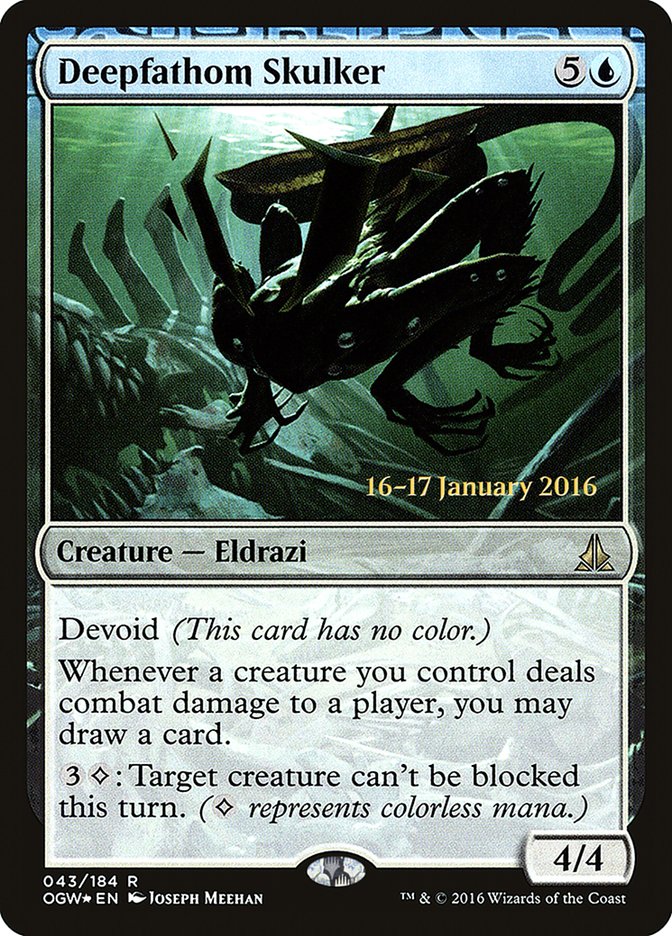 Deepfathom Skulker [Oath of the Gatewatch Prerelease Promos] | Total Play