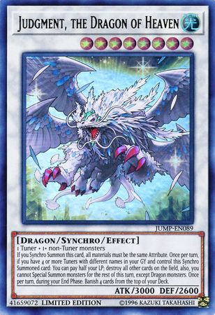 Judgment, the Dragon of Heaven [JUMP-EN089] Ultra Rare | Total Play