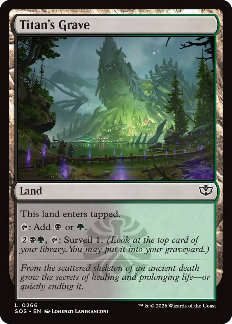 Titan's Grave [Secrets of Strixhaven] | Total Play