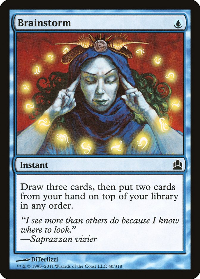 Brainstorm [Commander 2011] | Total Play