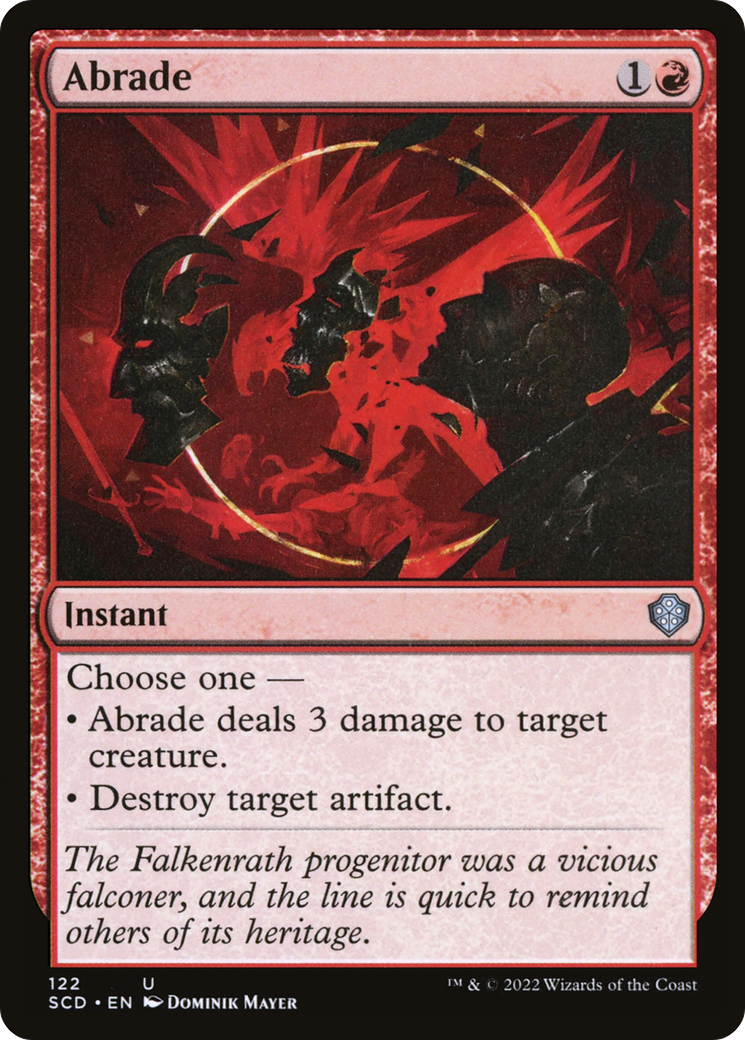 Abrade [Starter Commander Decks] | Total Play