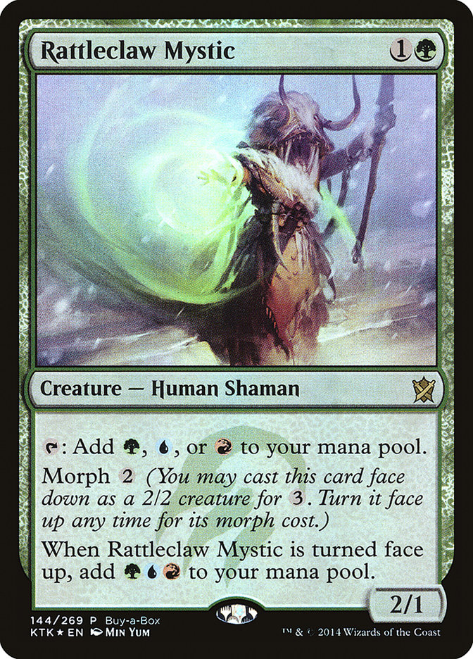 Rattleclaw Mystic (Buy-A-Box) [Khans of Tarkir Promos] | Total Play