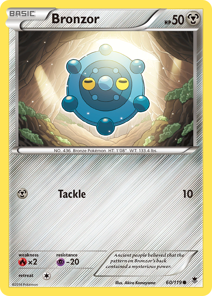 Bronzor (60/119) [XY: Phantom Forces] | Total Play
