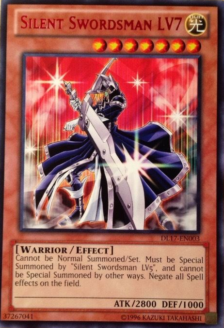 Silent Swordsman LV7 (Red) [DL17-EN003] Rare | Total Play