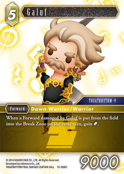 Galuf [Crystal Dominion] | Total Play