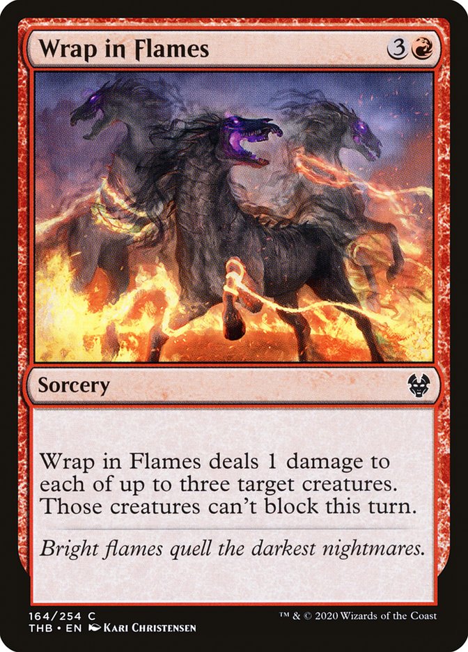 Wrap in Flames [Theros Beyond Death] | Total Play