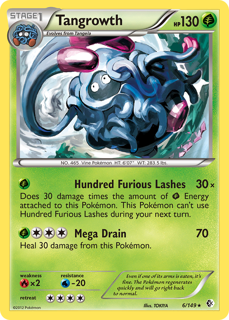 Tangrowth (6/149) [Black & White: Boundaries Crossed] | Total Play