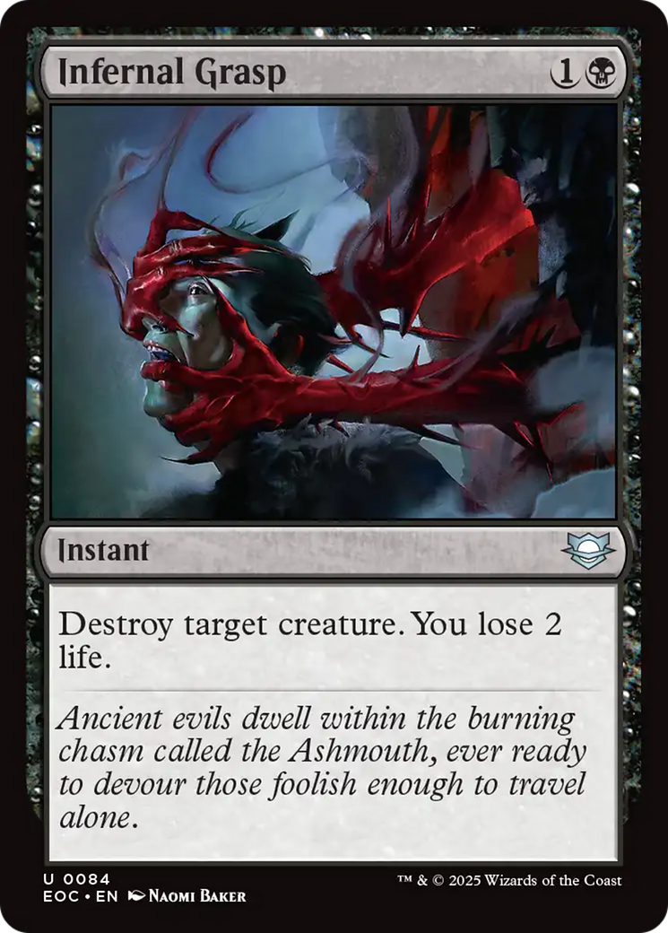 Infernal Grasp [Edge of Eternities Commander] | Total Play