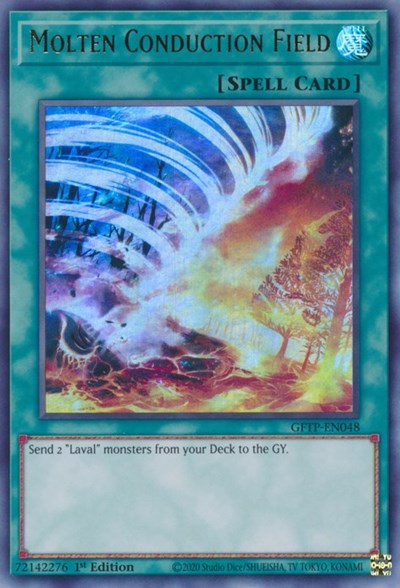 Molten Conduction Field [GFTP-EN048] Ultra Rare | Total Play