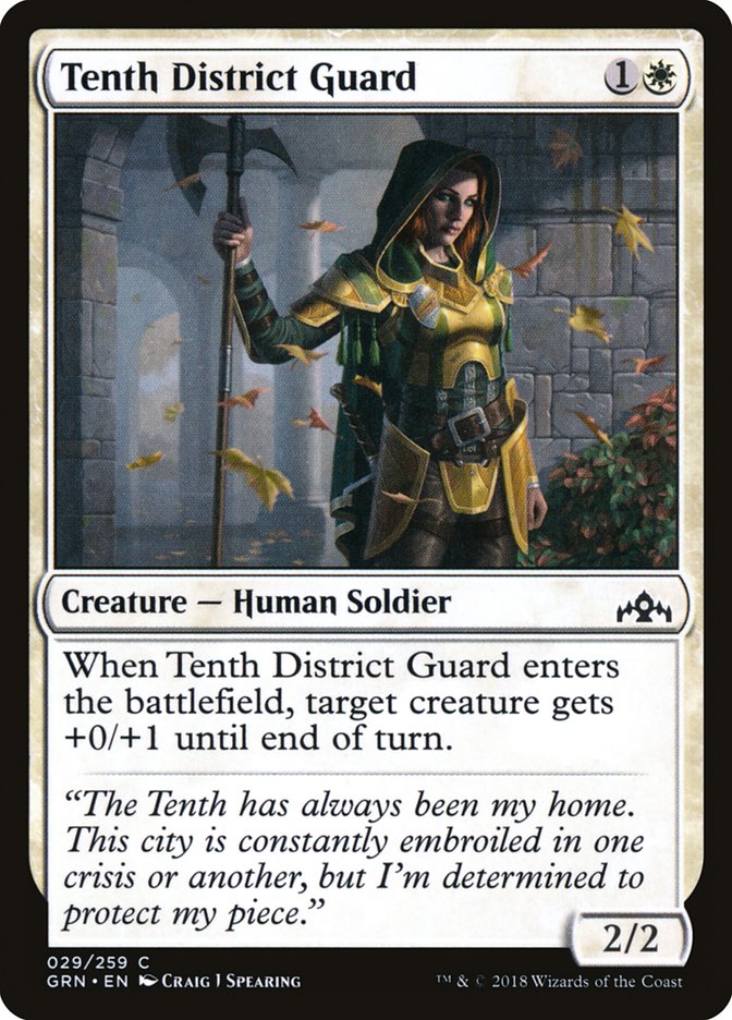 Tenth District Guard [Guilds of Ravnica] | Total Play