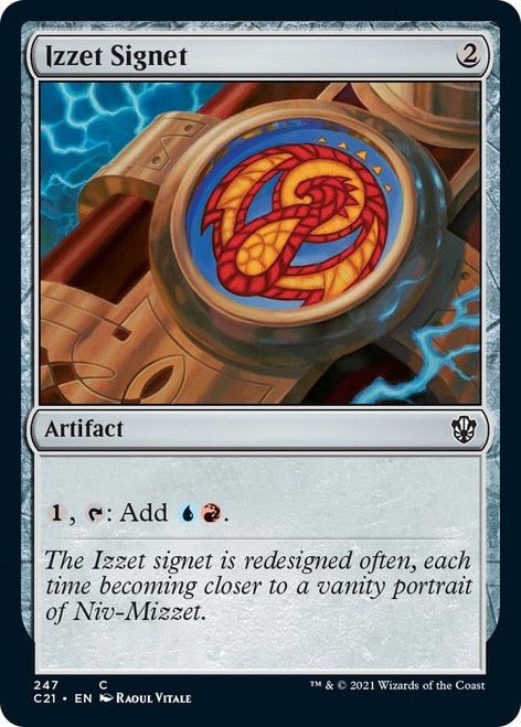 Izzet Signet [Commander 2021] | Total Play
