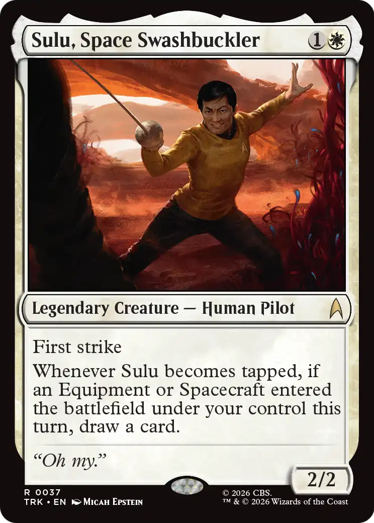 Sulu, Space Swashbuckler [Star Trek] | Total Play