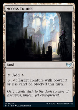Access Tunnel [Strixhaven: School of Mages] | Total Play