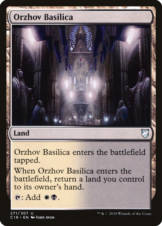 Orzhov Basilica [Commander 2018] | Total Play