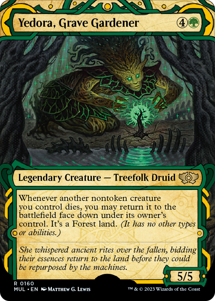 Yedora, Grave Gardener (Halo Foil) [Multiverse Legends] | Total Play