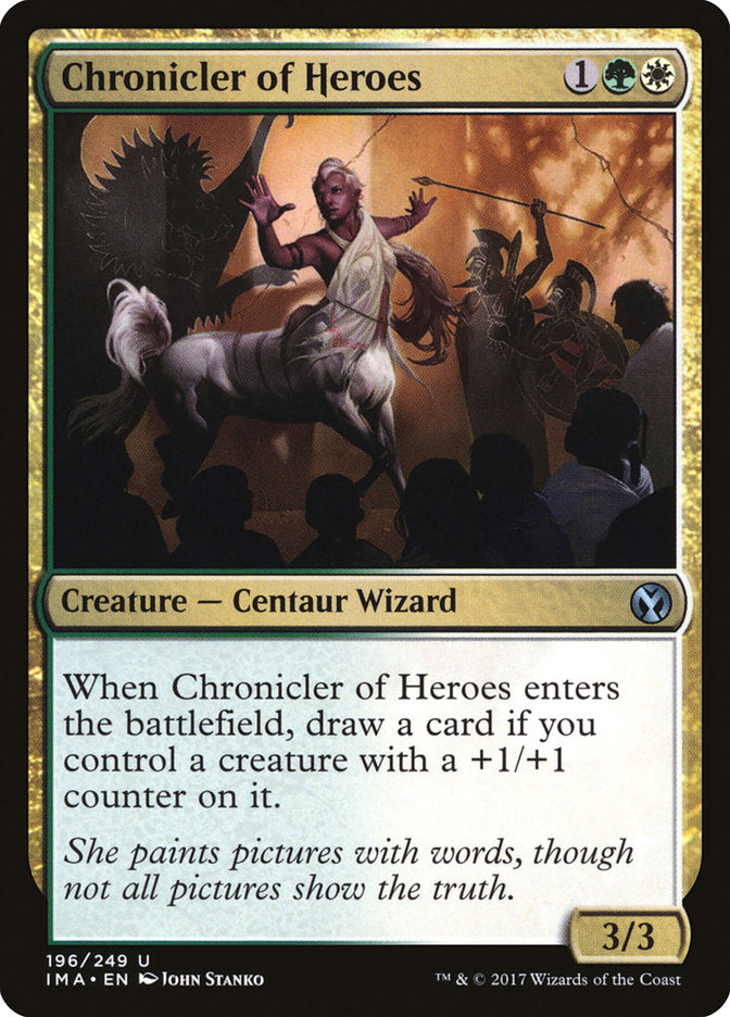 Chronicler of Heroes [Iconic Masters] | Total Play