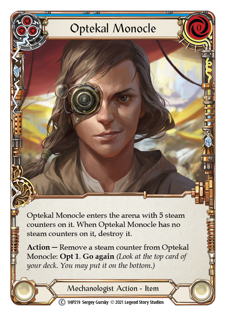 Optekal Monocle [1HP219] (History Pack 1) | Total Play
