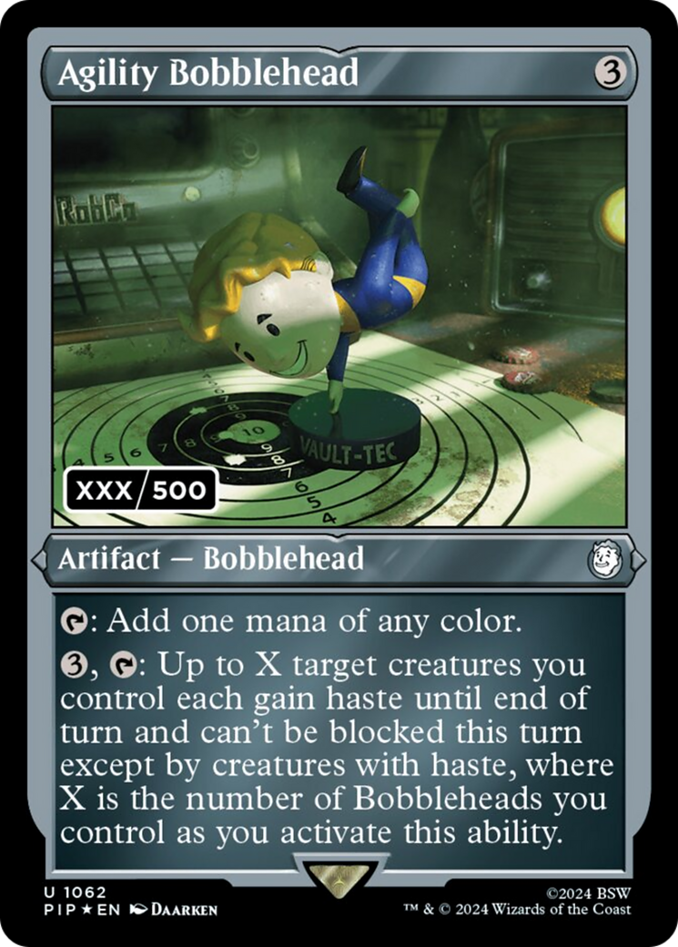 Agility Bobblehead (Serial Numbered) [Fallout] | Total Play