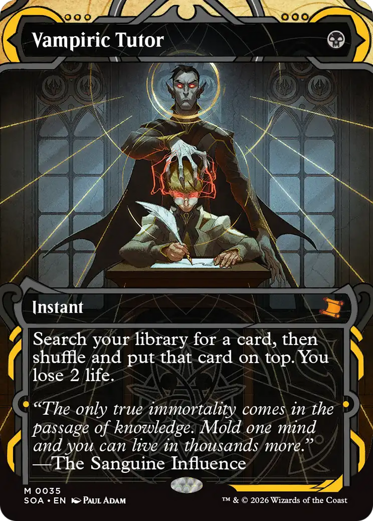 Vampiric Tutor [Secrets of Strixhaven: Mystical Archive] | Total Play