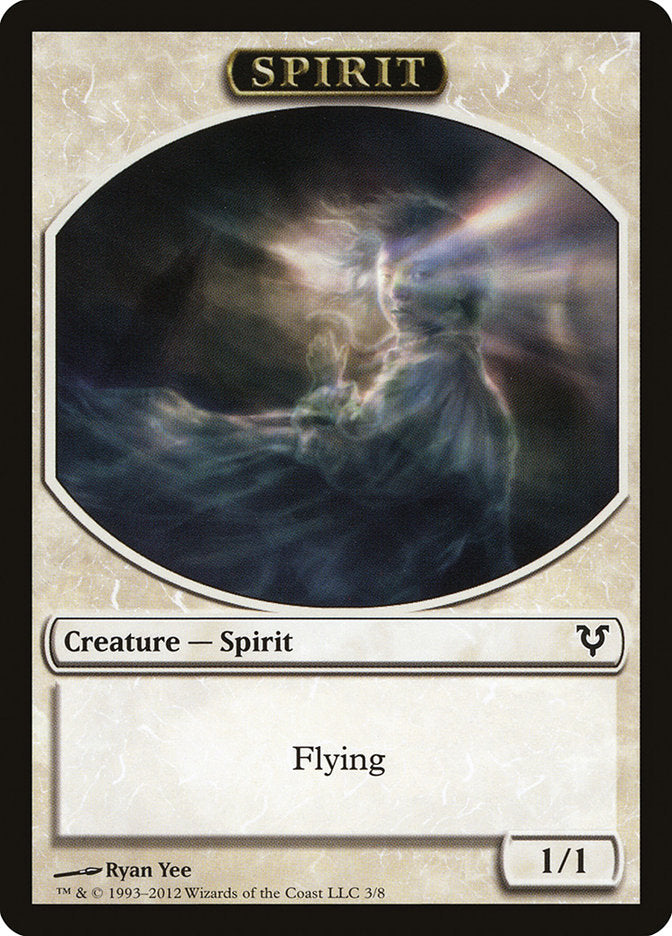 Spirit Token (3/8) [Avacyn Restored Tokens] | Total Play