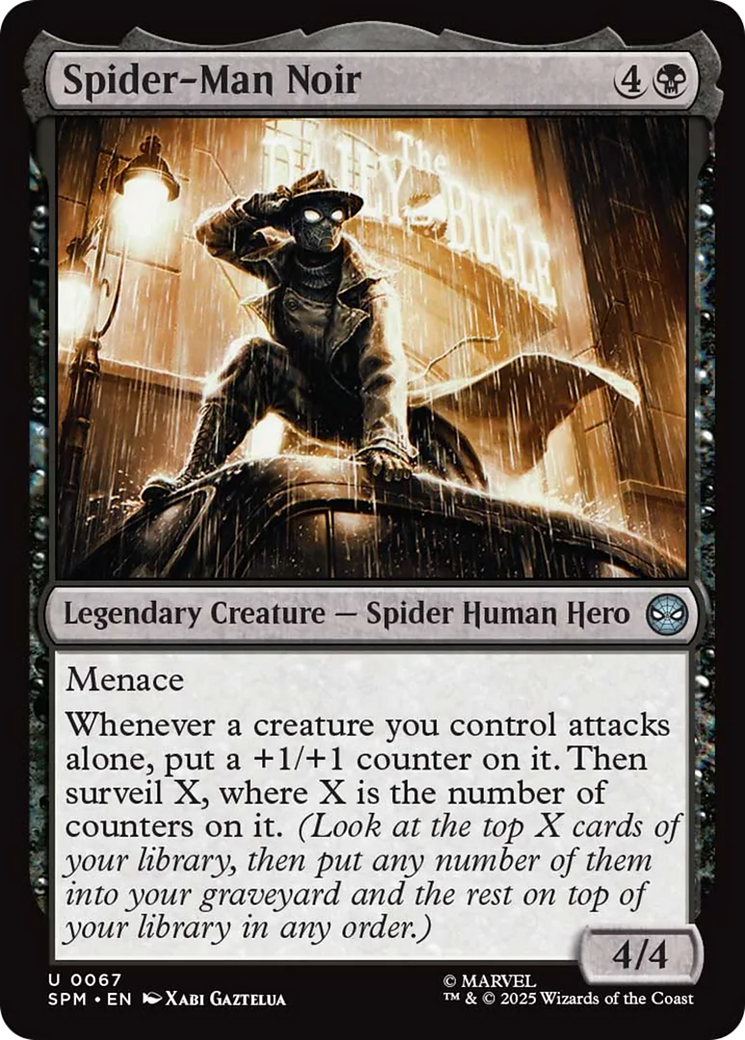 Spider-Man Noir [Marvel's Spider-Man] | Total Play