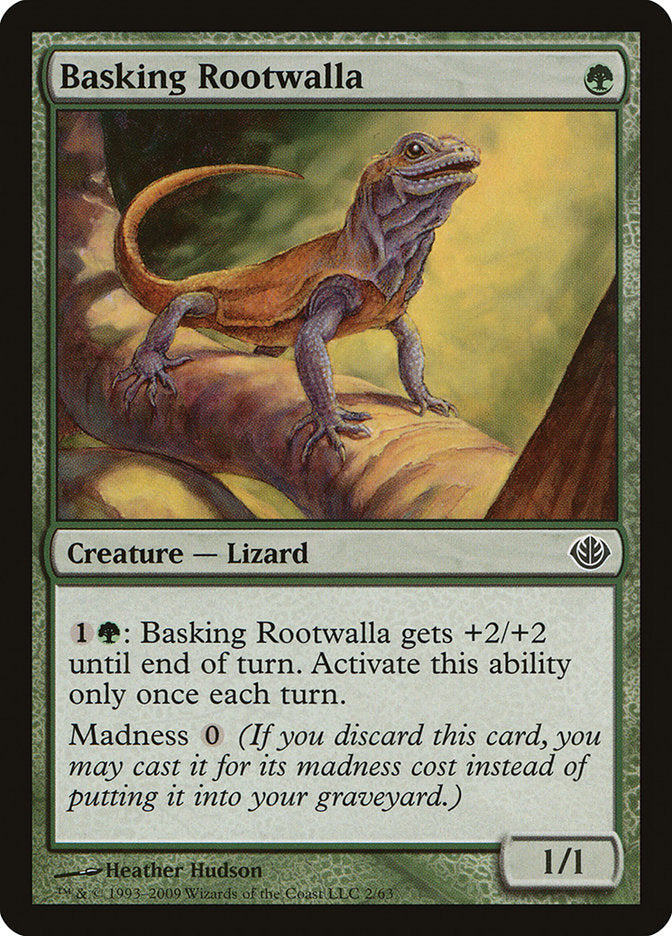 Basking Rootwalla [Duel Decks: Garruk vs. Liliana] | Total Play