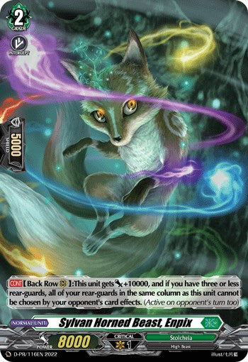Sylvan Horned Beast, Enpix (D-PR/117EN) [D Promo Cards] | Total Play